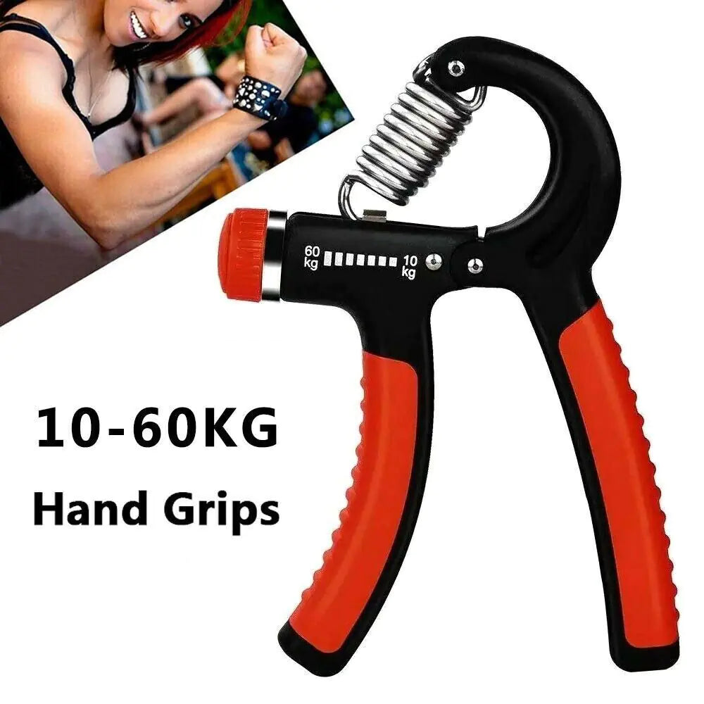 Ultimate Grip Strength Trainer - Adjustable 10-60kg Hand Gripper for Forearm & Wrist