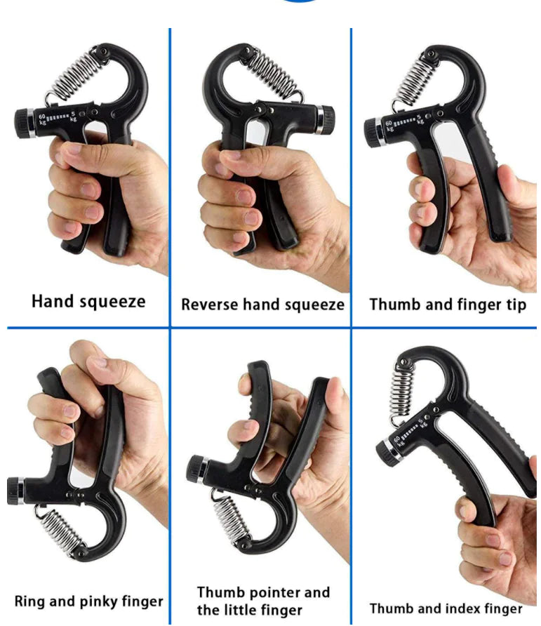 Ultimate Grip Strength Trainer - Adjustable 10-60kg Hand Gripper for Forearm & Wrist